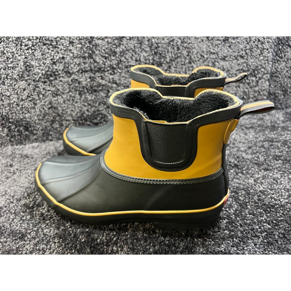 Chooka Women's Chelsea Rainboots Brown Premium Rainwear Waterproof Size 8